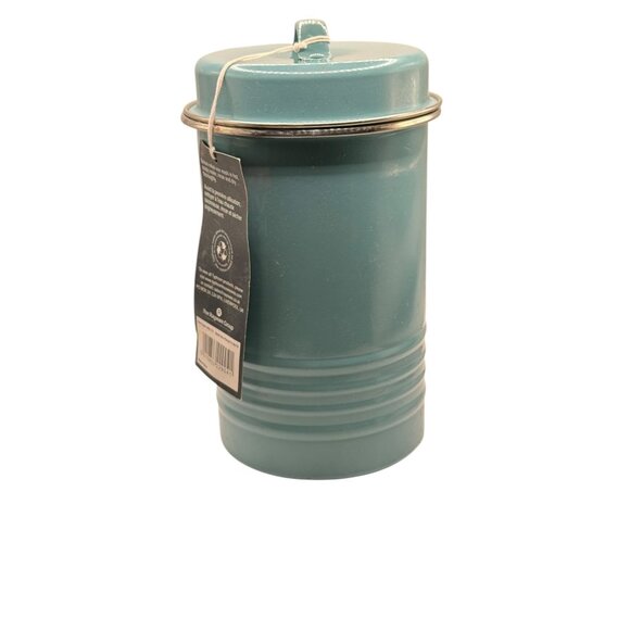 Typhoon Vintage Kitchen Storage Canister 1.6L With Lid Blue Kitchen Pantry - Picture 5 of 8
